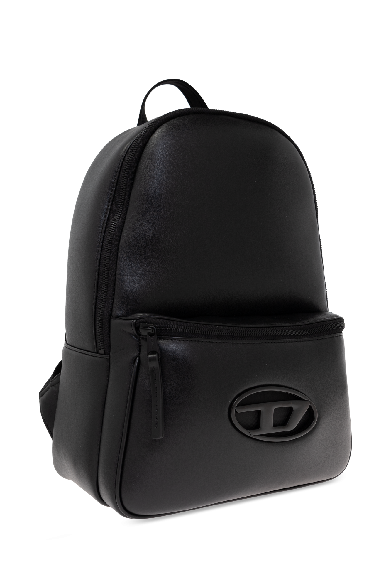 【DIESEL】Holi-D Backpack M Men's Holi-D-Backpack in bonded neoprene | Black | Diesel